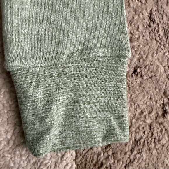 Cuddl Duds Heathered Green Seriously Soft Sweater - PS - Picture 6 of 8